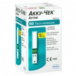 Тест-полоски, Accu-Chek (Акку-чек) 50 шт актив